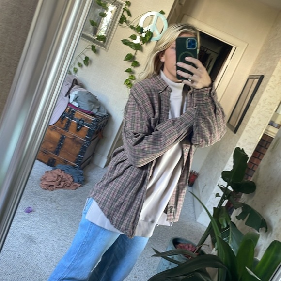 Field Gear Vintage Cotton Fall Plaid Button-Up Shirt - Picture 1 of 12